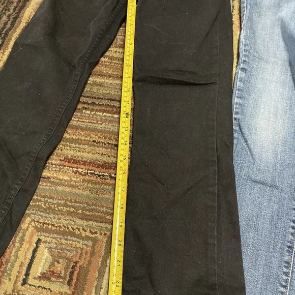 Set Of 2 Children’s place / Cat&Jack  boys Sz 12 Pants/ Jeans Blue/ Black - Picture 5 of 6